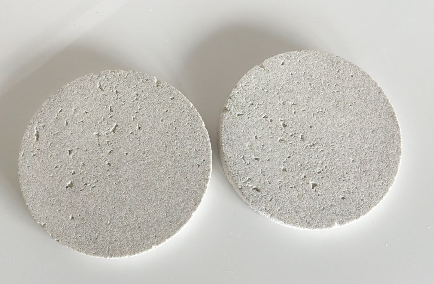 Travertine Coaster Duo