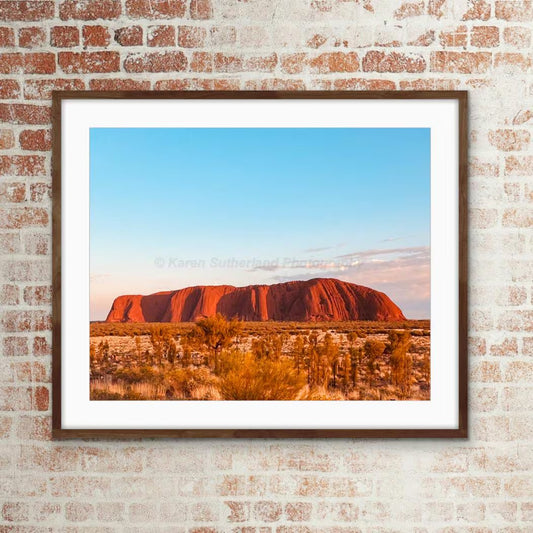 Uluru Sunrise - Digital Print