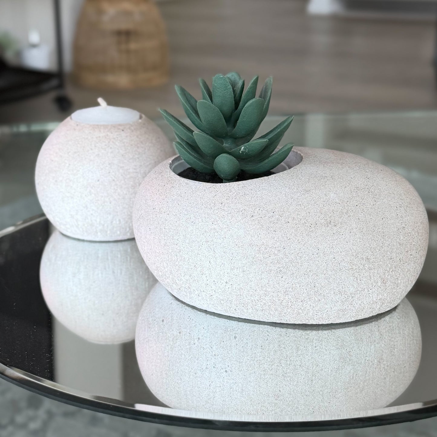 River Stone Vessels