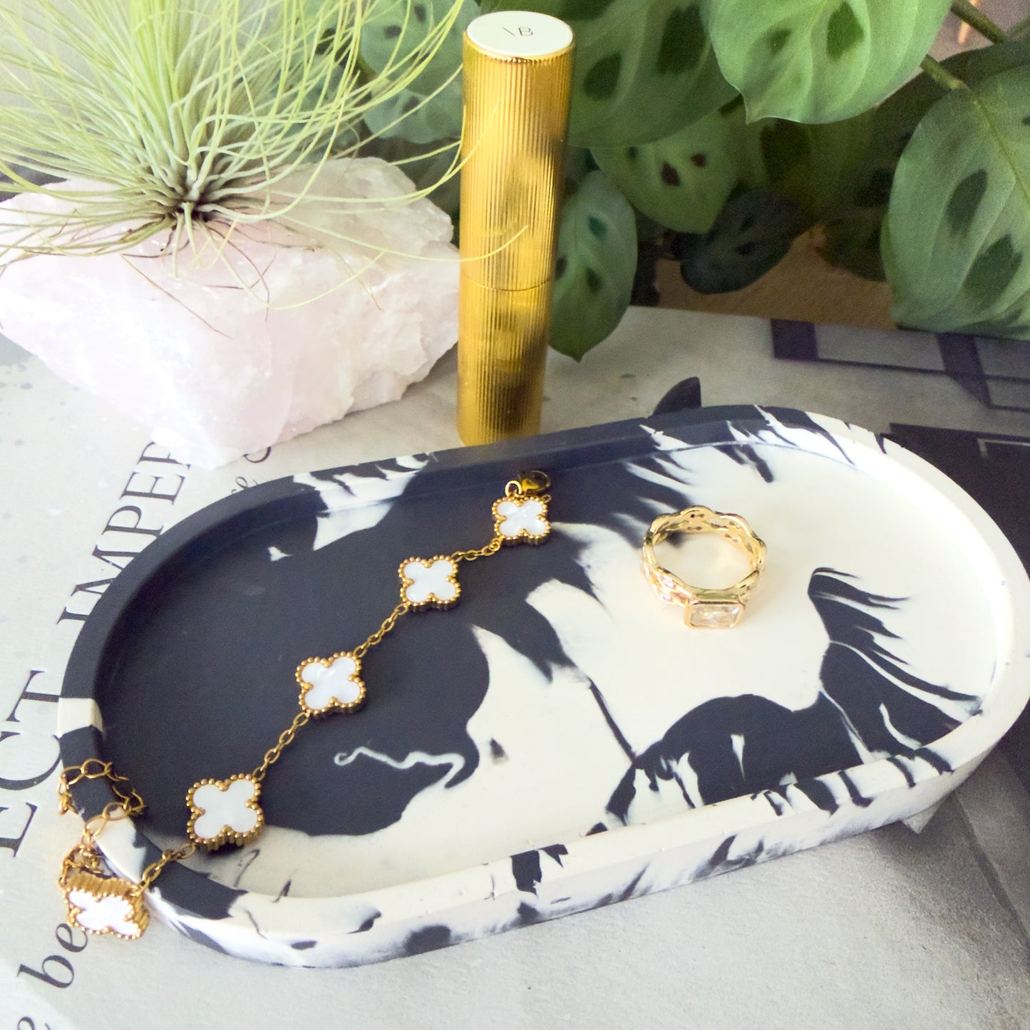 Ash and Stone Trinket Tray