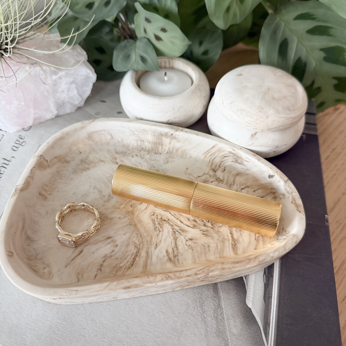 Jesmonite Trinket Dish Set