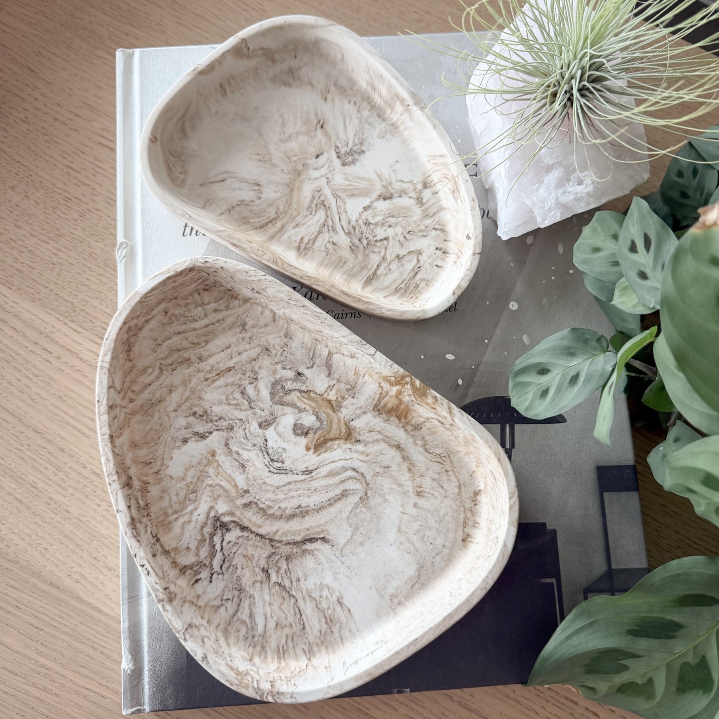 Jesmonite Trinket Dish Set