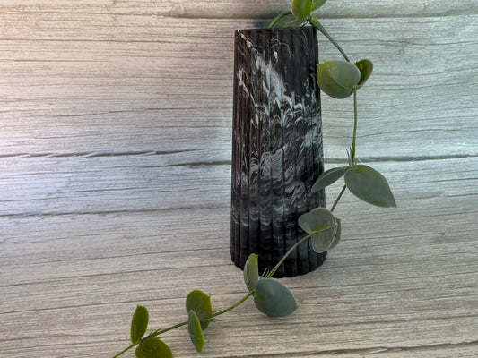 Black Marble Vase